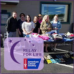 Branches Participate in Rummage Sales for Relay for Life